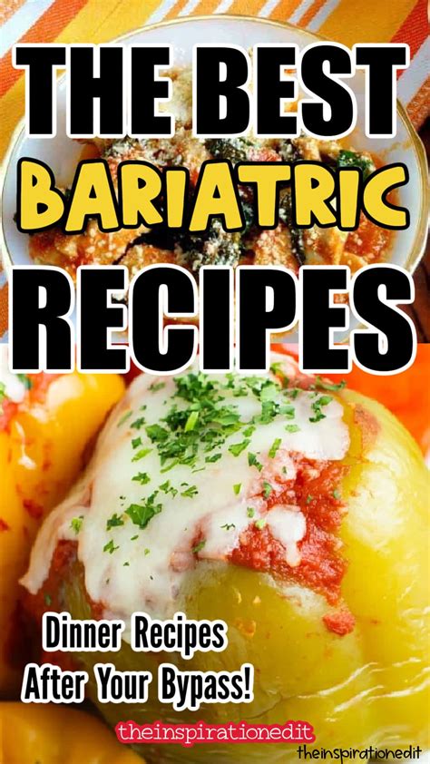 Tasty Bariatric Friendly Recipes To Cook · The Inspiration Edit