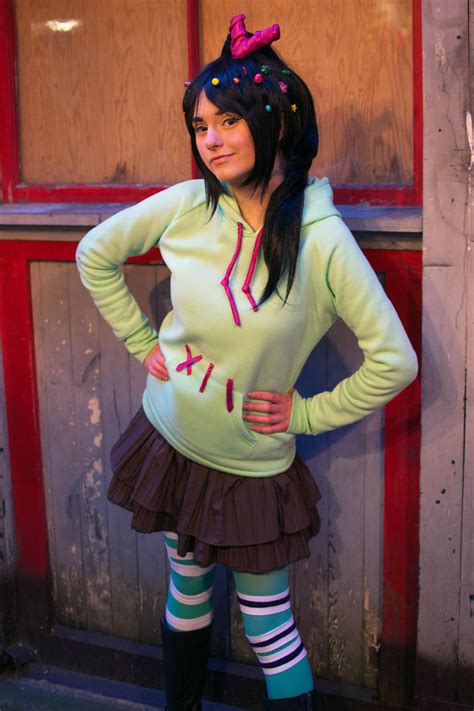 Vanellope Von Schweetz The Glitch By Anyapanda On Deviantart