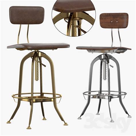Free shipping on all textiles. 3d models: Chair - Bar stool TOLEDO | Bar stools, Stool ...