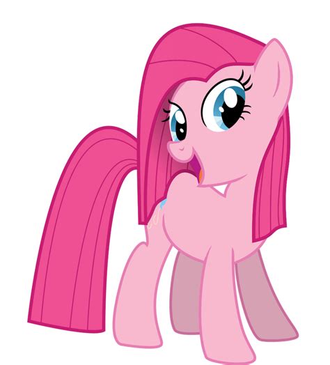 Straight Maned Pinkie Pie By Eagle1division On Deviantart