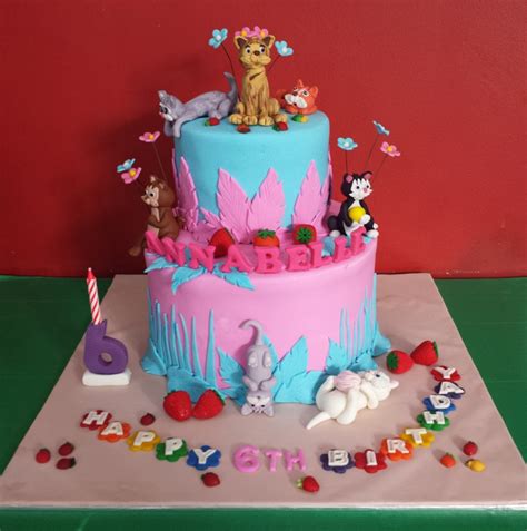 Yochanas Cake Delight Annabelles 6th Birthday