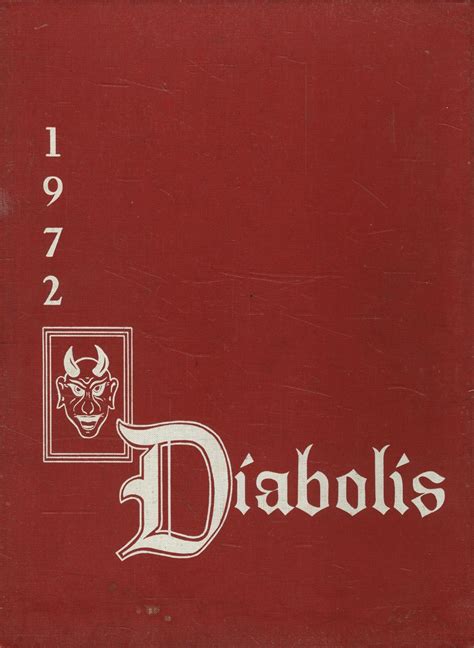 1972 Yearbook From Marion Franklin High School From Columbus Ohio