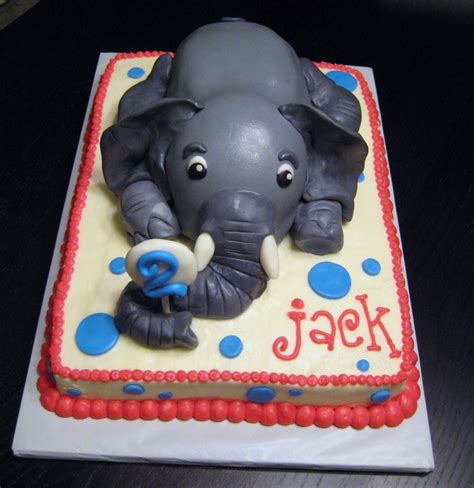 Elephant Cakes Decoration Ideas Little Birthday Cakes