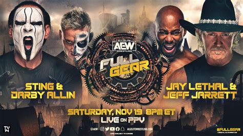 Latest Aew Full Gear Card And Lineup
