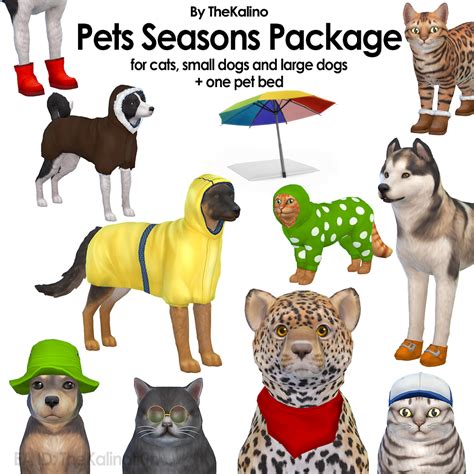 Pets Seasons Package The Sims 4 Pets Curseforge