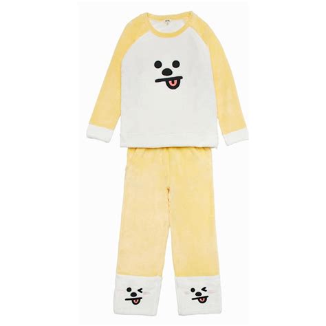 Bt21 Fleece Pajama Set