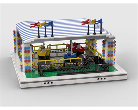 Lego Moc Bumper Cars For Modular Amusement Park By Gabizon