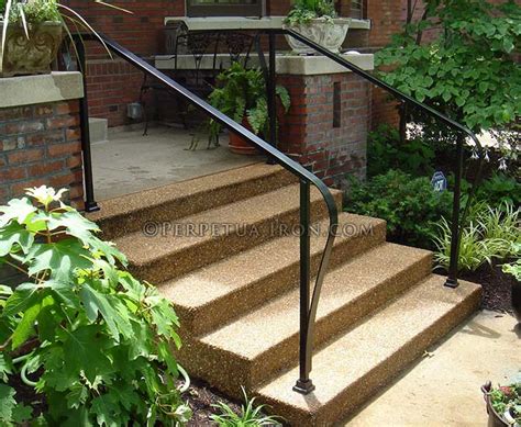 Get 24 Simple Iron Railing Design For Staircase