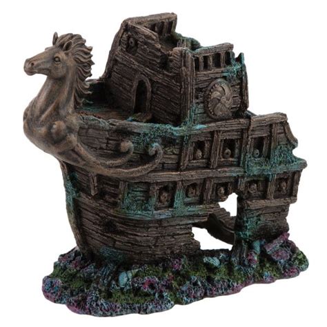 Walmart.com has been visited by 1m+ users in the past month Top Fin® Sunken Horse Ship Aquarium Ornament | Ornaments ...