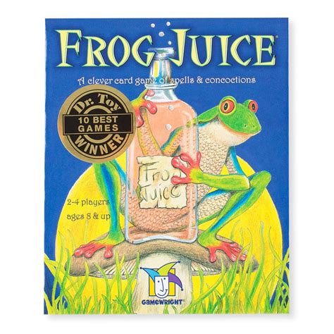 Frog Juice Card Game Card Games Cards Activity Kits
