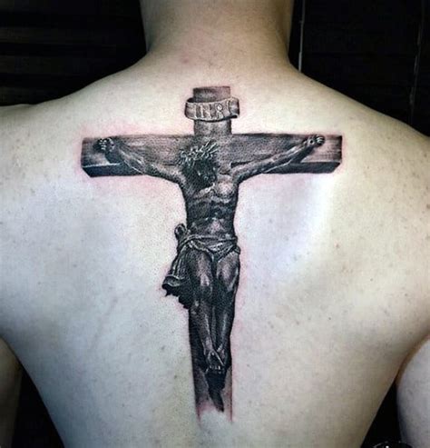 40 Jesus Back Tattoo Designs For Men Religious Ink Ideas