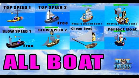 How To Get All The Boats In Blox Fruits【 Todorbx 】april 2023