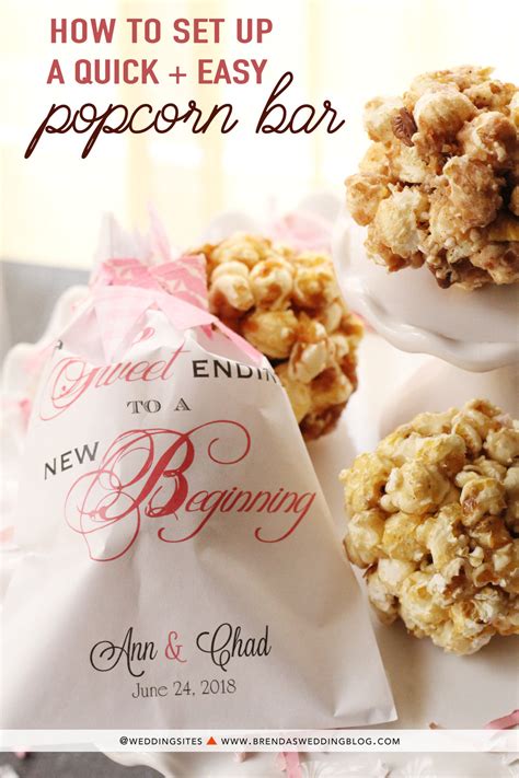 How To Set Up A Quick Easy Popcorn Bar