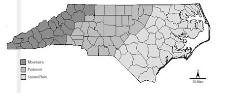 25 Map Of Nc Regions Online Map Around The World