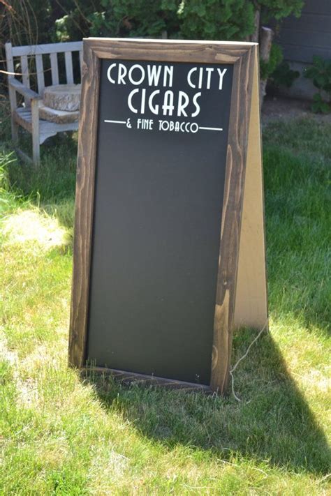 Large A Frame Chalkboard Outdoor Chalkboard Sign Company Etsy