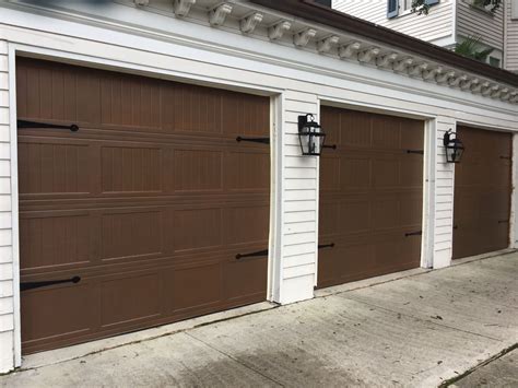 New Garage Door Paint Brown With Simple Decor Carport And Garage Ideas