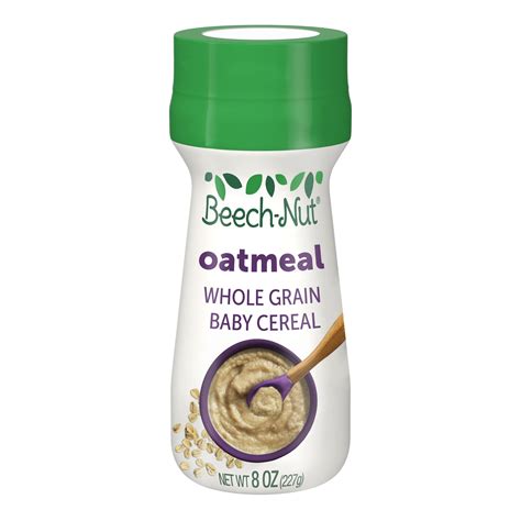 Beech Nut Stage 1 Oatmeal Baby Cereal 8 Oz Canister