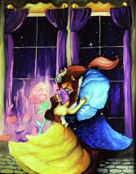 Beauty And The Beast Painting By Chris Bahn