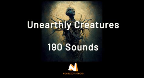 Unearthly Creatures In Sound Effects Ue Marketplace