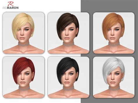 Sims 4 Hairs The Sims Resource Ade` Dangerous Hair Retextured By Remaron