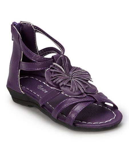 Purple Gladiator Sandals