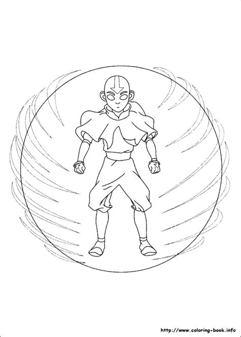 Avatar The Last Airbender Coloring Pages At Free