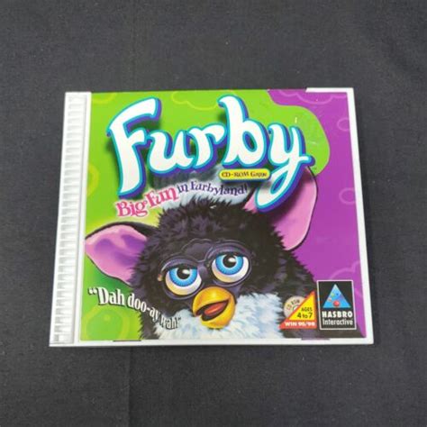 Furby Big Fun In Furbyland Video Game Computer Pc Cd Rom 1999