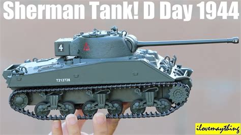 Toy Tank For Kids Unboxing A 132 Scale M4 Sherman Diecast Tank Youtube