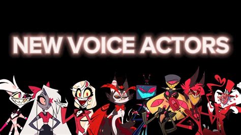 Hazbin Hotel Characters Old And New Voice Actors Youtube