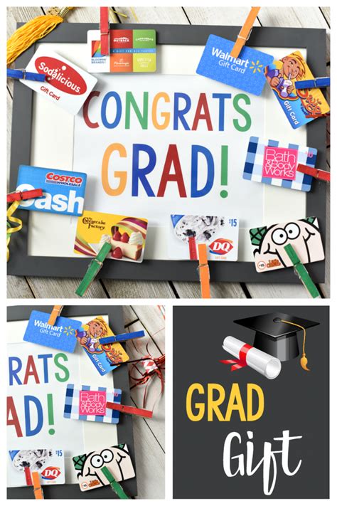 I have been through three graduations now and i have learned what graduation gifts for boys are hits, and which graduation gifts for guys are misses. Cute Graduation Gifts: Congrats Grad Gift Card Frame | Diy ...