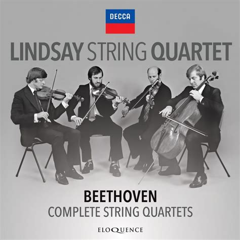 lindsay string quartet beethoven complete string quartets eloquence classics