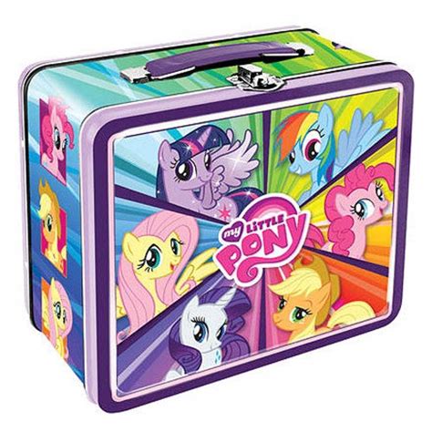 My Little Pony Large Fun Box Tin Tote Entertainment Earth