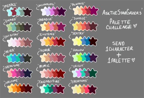I Need A Color Pallet For An Oc So If Someone Could Suggest One Thatd