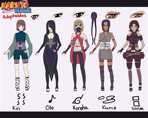 Pin By Sandruska On Female Outfits Naruto Characters Ninja Girl Naruto