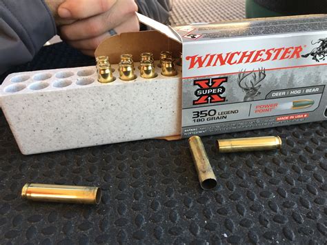 Winchester Legend 350 Straight Walled Cartridge Shot Show 2019