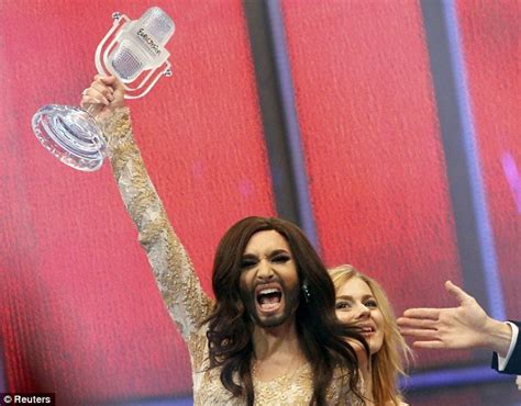 bearded austrian drag queen wins eurovision song contest 2014 weehingthong