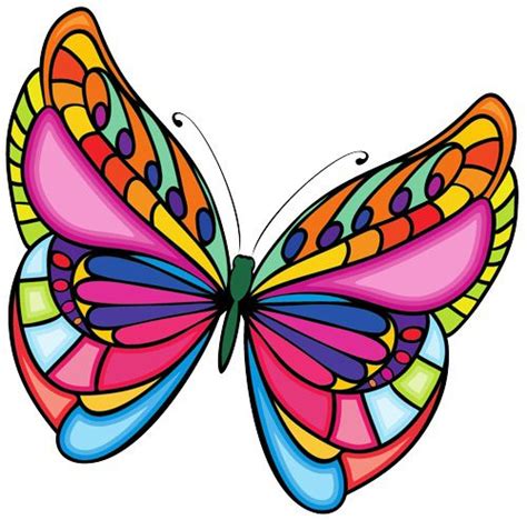 Dibujos De Mariposas A Color