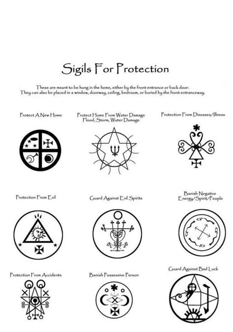 Hex Symbols Are Wonderful Protection Sigils Magic Symbols Wiccan