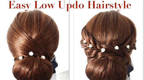 Easy And Quick Updo Hairstyles Step By Step Youtube
