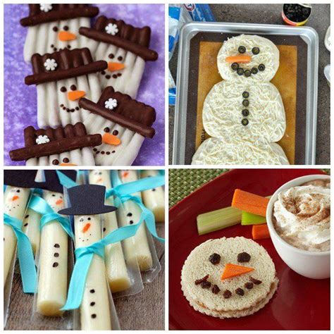 25 Yummy Snowmen Treats And Snacks Snowman Treats Hot Chocolate