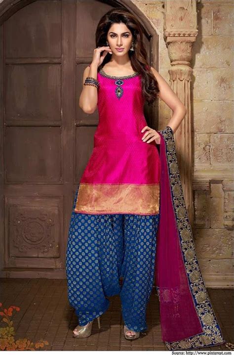 Printed Salwar Suit Indian Outfits Patiala Dress Indian Attire
