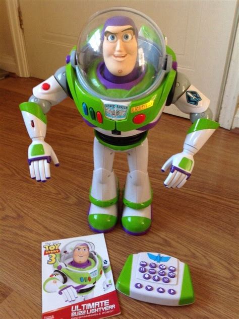 Ultimate Buzz Lightyear Programmable Robot Complete With Instruction