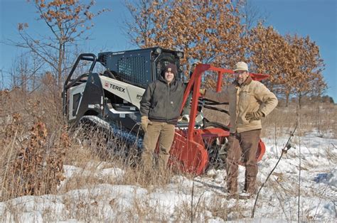 Nature Conservancy Relies On Terex Forestry Track Loader At Nachusa