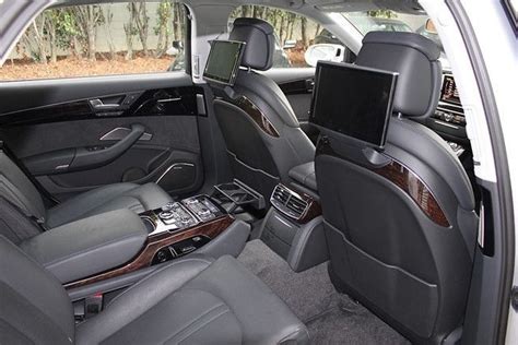 Audi A8l Rear Seat Amenities Rear Seat Car Seats Seating