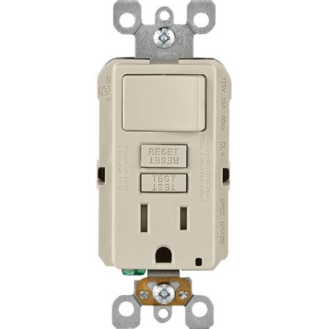 Buy Leviton Self Test Tamper Resistant Gfci Switch And Outlet Combination