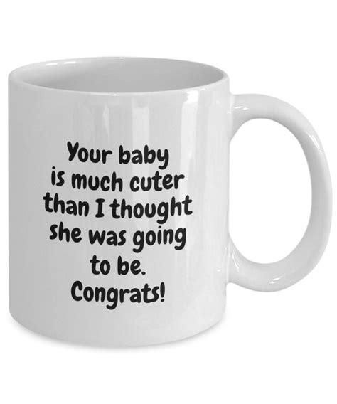 Funny Baby Shower New Mom Mug T Baby Girl Mug For Mom Etsy Uk