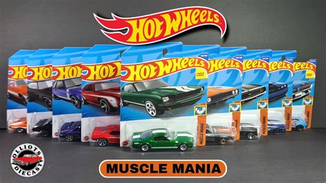 Hot Wheels Muscle Mania The Complete Set YouTube