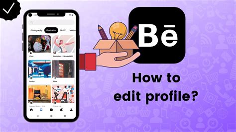 How To Edit Behance Profile Behance Tips Youtube