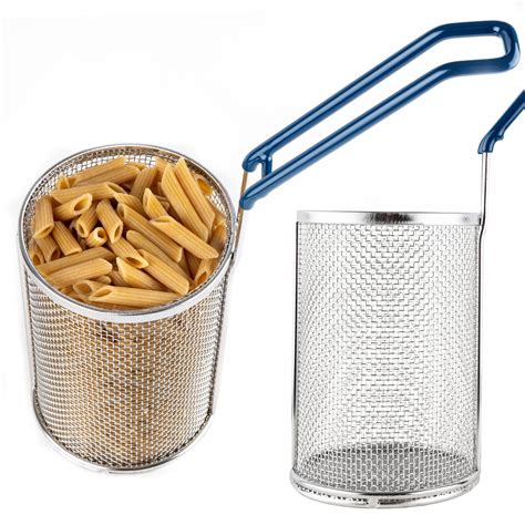 Buy Lot45 Pasta Strainer With Handle 1 Pack Stainless Steel Boiling