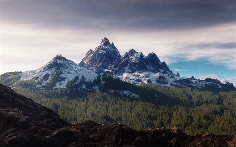 Paradise China Nature Beauty In China Mountains